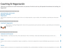Tablet Screenshot of coachingynegociacion.blogspot.com