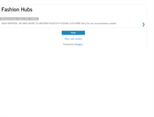 Tablet Screenshot of fashion-hubs.blogspot.com