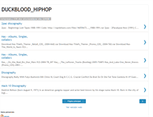 Tablet Screenshot of duckblood.blogspot.com