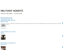 Tablet Screenshot of nba-funny-photos.blogspot.com