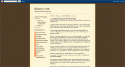 Desktop Screenshot of deguste-com.blogspot.com