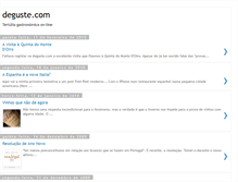 Tablet Screenshot of deguste-com.blogspot.com