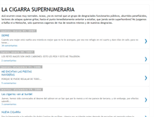 Tablet Screenshot of lacigarrasupernumeraria.blogspot.com