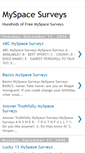 Mobile Screenshot of myspace-surveys-fun.blogspot.com