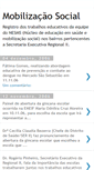 Mobile Screenshot of mobilizacaosocial.blogspot.com