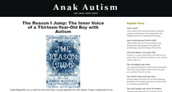 Desktop Screenshot of anak-autism.blogspot.com