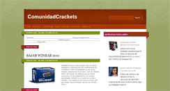 Desktop Screenshot of comunidadcrackets.blogspot.com