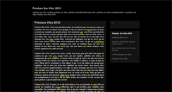 Desktop Screenshot of peinturesurvitre.blogspot.com