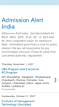 Mobile Screenshot of admission-india.blogspot.com