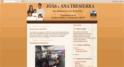 Desktop Screenshot of joasyanatresierra.blogspot.com