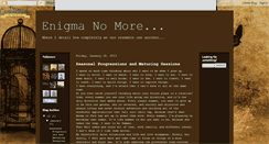 Desktop Screenshot of brigidpreknown.blogspot.com