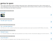 Tablet Screenshot of geniustospare.blogspot.com