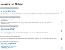Tablet Screenshot of abstractmanagement.blogspot.com