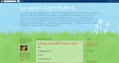 Desktop Screenshot of lapruliaperfumes.blogspot.com