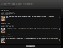 Tablet Screenshot of meadowbrookcabinmercantile.blogspot.com