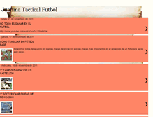 Tablet Screenshot of juanmatacticalfutbol.blogspot.com