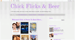 Desktop Screenshot of chickflicksandbeer.blogspot.com