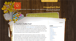 Desktop Screenshot of grapefruitdiets.blogspot.com