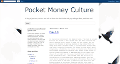 Desktop Screenshot of pocketmoneyculture.blogspot.com
