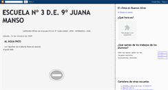 Desktop Screenshot of escuela3de9juanamanso.blogspot.com