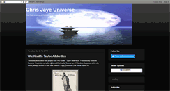 Desktop Screenshot of chrisjayeuniverse.blogspot.com