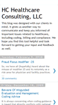 Mobile Screenshot of hchealthcareconsultingllc.blogspot.com