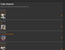 Tablet Screenshot of catspotblog.blogspot.com