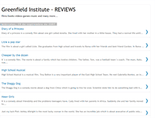 Tablet Screenshot of greenfield-reviews.blogspot.com