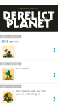 Mobile Screenshot of derelictplanet.blogspot.com