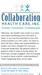 Mobile Screenshot of collaborationhealthcare.blogspot.com