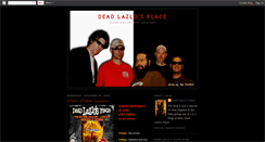 Desktop Screenshot of deadlazlosplace.blogspot.com