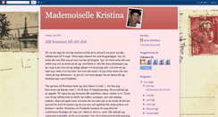 Desktop Screenshot of mademoisellekristina.blogspot.com