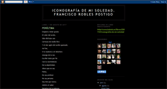Desktop Screenshot of iconografademisoledad.blogspot.com