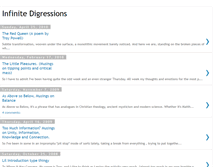 Tablet Screenshot of infinitedigressions.blogspot.com