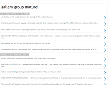 Tablet Screenshot of gallery-group-mature.blogspot.com