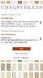 Mobile Screenshot of cheesynerds.blogspot.com