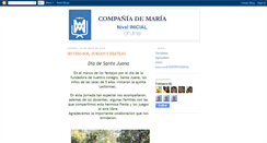 Desktop Screenshot of companiademariacespedesinicial.blogspot.com