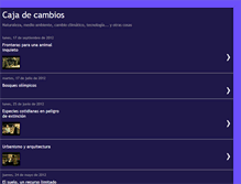 Tablet Screenshot of checa-cajadecambios.blogspot.com