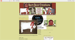 Desktop Screenshot of barndoorcreations.blogspot.com