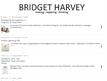 Tablet Screenshot of bridgetharvey.blogspot.com