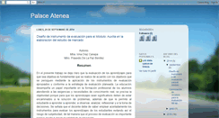 Desktop Screenshot of palaceatenea.blogspot.com