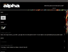 Tablet Screenshot of cursoalpha.blogspot.com