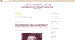 Desktop Screenshot of jeaninelinder.blogspot.com