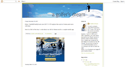 Desktop Screenshot of golfersdreambook.blogspot.com