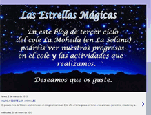 Tablet Screenshot of las-estrellas-magicas.blogspot.com