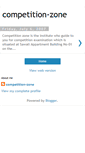 Mobile Screenshot of competition-zone.blogspot.com