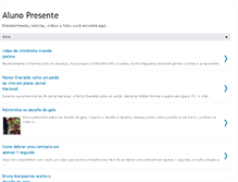 Tablet Screenshot of aluno-presente.blogspot.com