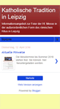 Mobile Screenshot of missatridentina-leipzig.blogspot.com
