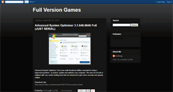 Desktop Screenshot of fullandfreegamespot.blogspot.com