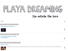 Tablet Screenshot of playadreaming.blogspot.com